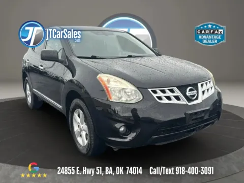 Black 2012 Nissan Rogue S Sport Utility 4D for sale in Broken Arrow, OK