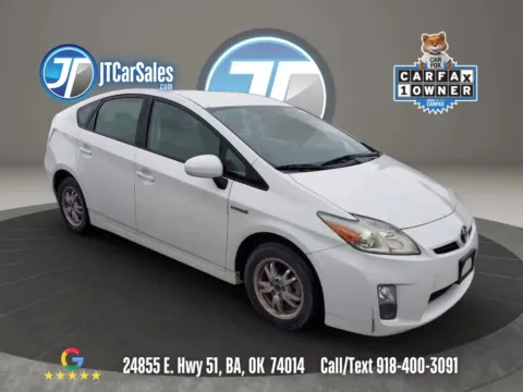 White 2010 Toyota Prius II Hatchback 4D for sale in Broken Arrow, OK
