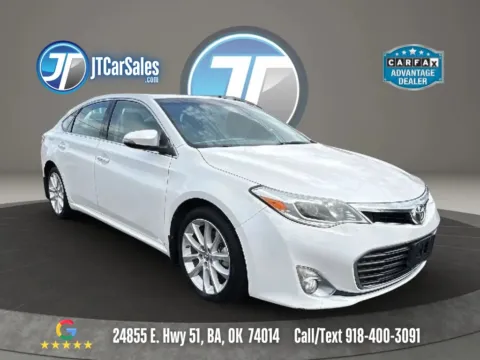 White 2013 Toyota Avalon XLE Touring Sedan 4D for sale in Broken Arrow, OK
