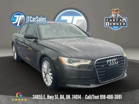 Black 2013 Audi A6 2.0T Premium Plus Sedan 4D for sale in Broken Arrow, OK
