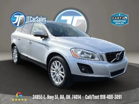 Silver 2010 Volvo XC60 T6 Sport Utility 4D for sale in Broken Arrow, OK