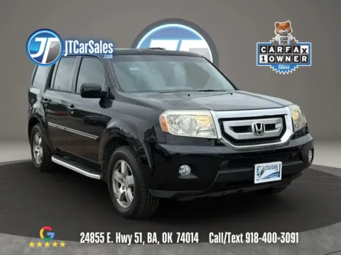 Black 2010 Honda Pilot EX-L Sport Utility 4D for sale in Broken Arrow, OK