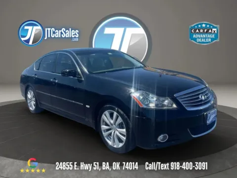 Black 2008 INFINITI M 35 Sedan 4D for sale in Broken Arrow, OK