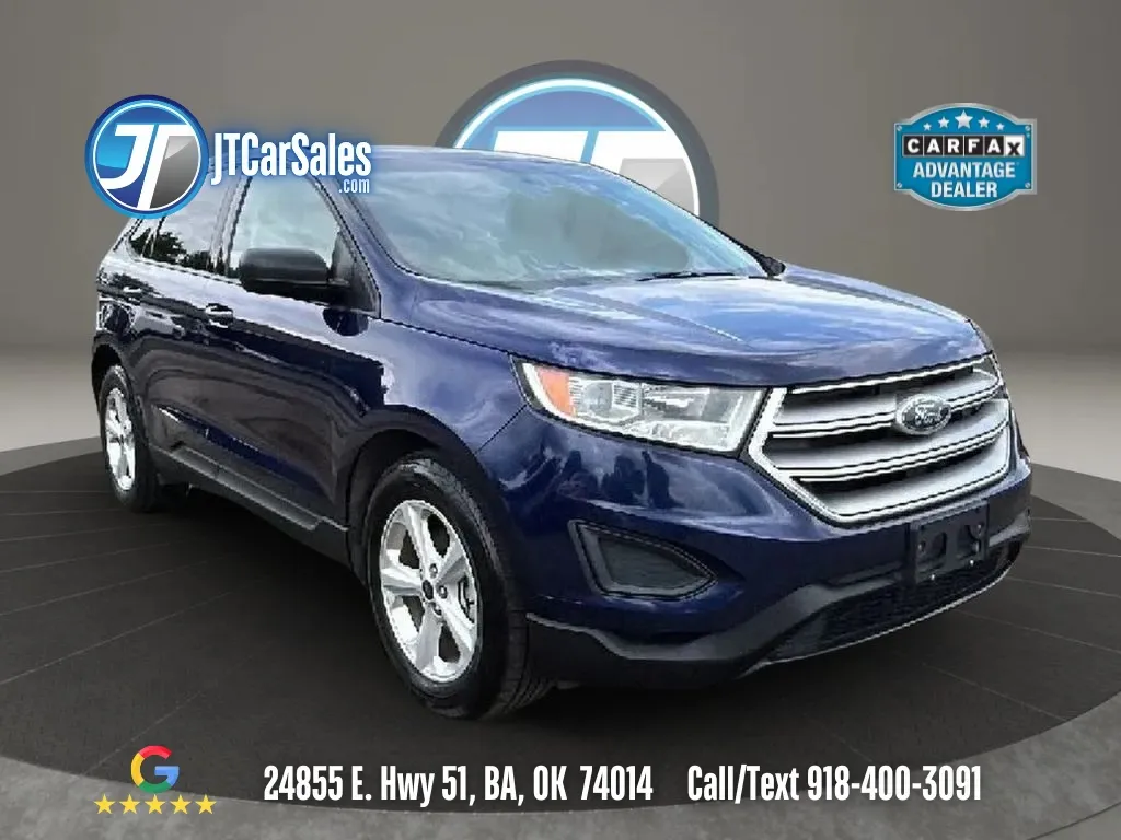 Blue 2016 Ford Edge SE Sport Utility 4D for sale in Broken Arrow, OK