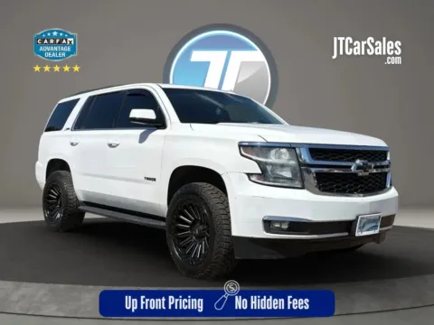 White 2018 Chevrolet Tahoe LT Sport Utility 4D for sale in Broken Arrow, OK