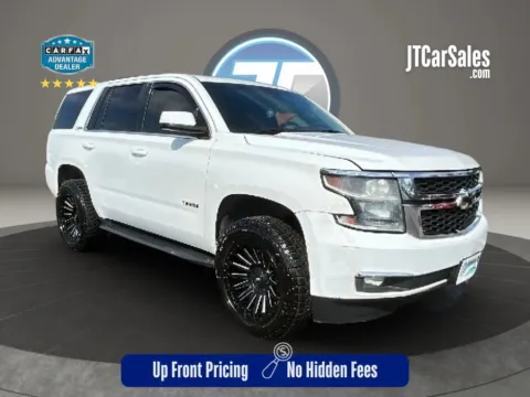 White 2018 Chevrolet Tahoe LT Sport Utility 4D for sale in Broken Arrow, OK