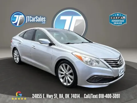 Silver 2016 Hyundai Azera Limited Sedan 4D for sale in Broken Arrow, OK