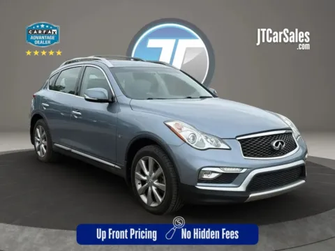 Blue 2017 INFINITI QX50 Sport Utility 4D for sale in Broken Arrow, OK