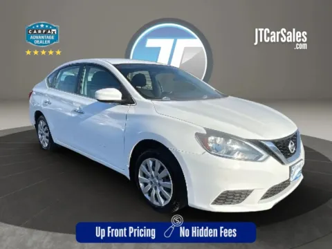 White 2017 Nissan Sentra SV Sedan 4D for sale in Broken Arrow, OK
