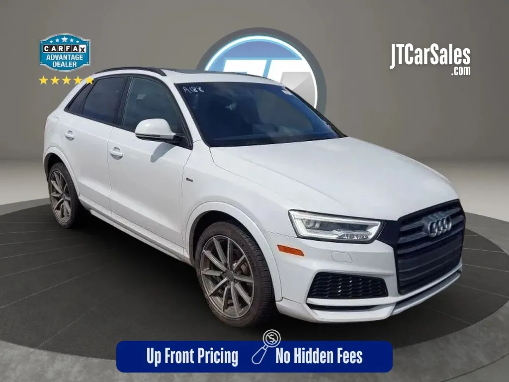White 2018 Audi Q3 Premium Plus Sport Utility 4D for sale in Broken Arrow, OK