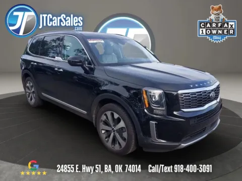 Black 2020 Kia Telluride S Sport Utility 4D for sale in Broken Arrow, OK