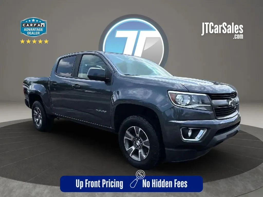 Gray 2017 Chevrolet Colorado Crew Cab Z71 Pickup 4D 5 ft for sale in Broken Arrow, OK