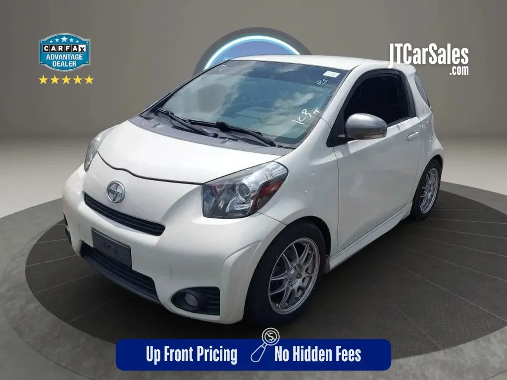 White 2012 Scion iQ Hatchback 2D for sale in Broken Arrow, OK