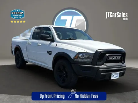 White 2022 Ram 1500 Classic Quad Cab Warlock Pickup 4D 6 1/3 ft for sale in Broken Arrow, OK