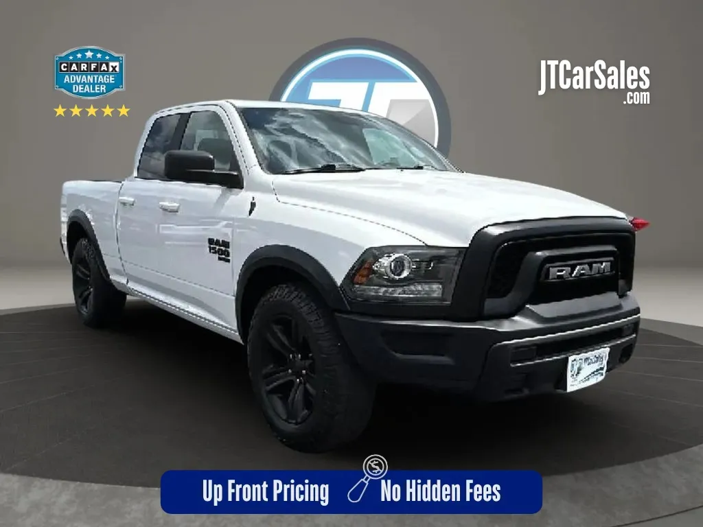 White 2022 Ram 1500 Classic Quad Cab Warlock Pickup 4D 6 1/3 ft for sale in Broken Arrow, OK