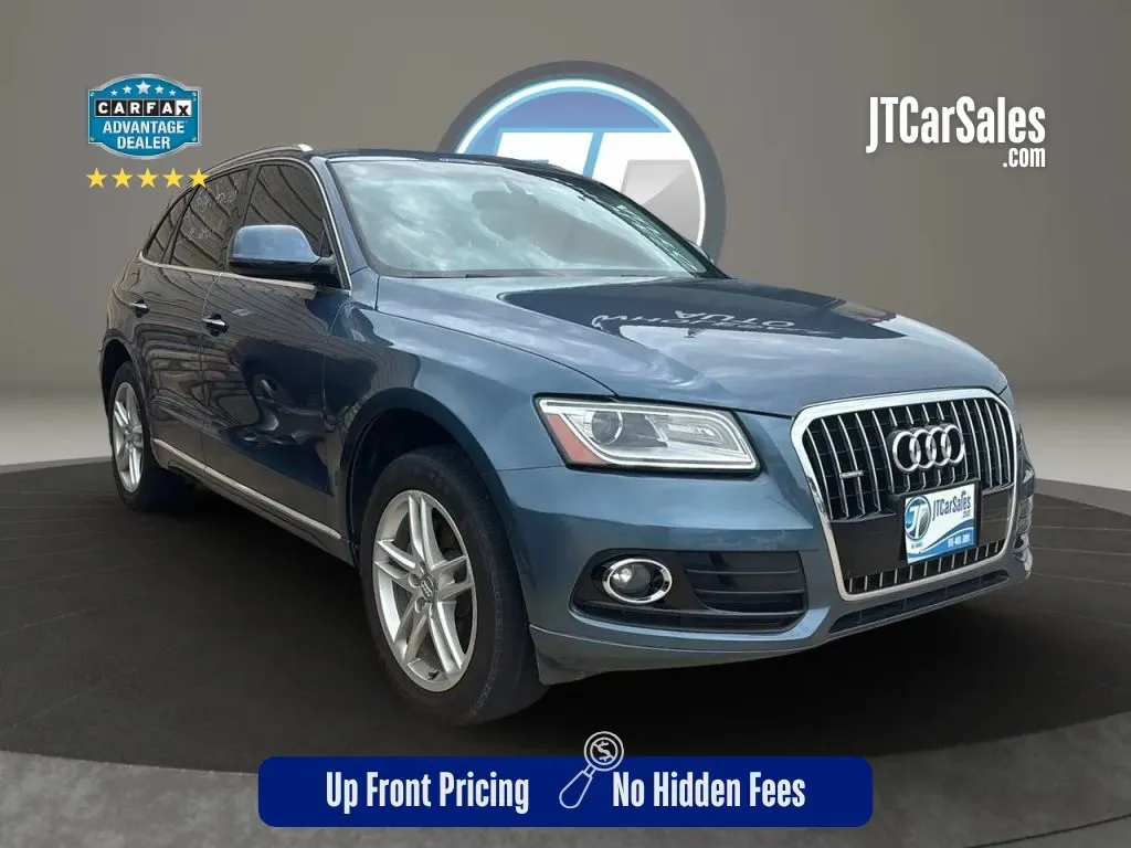 Blue 2016 Audi Q5 2.0T Premium Sport Utility 4D for sale in Broken Arrow, OK