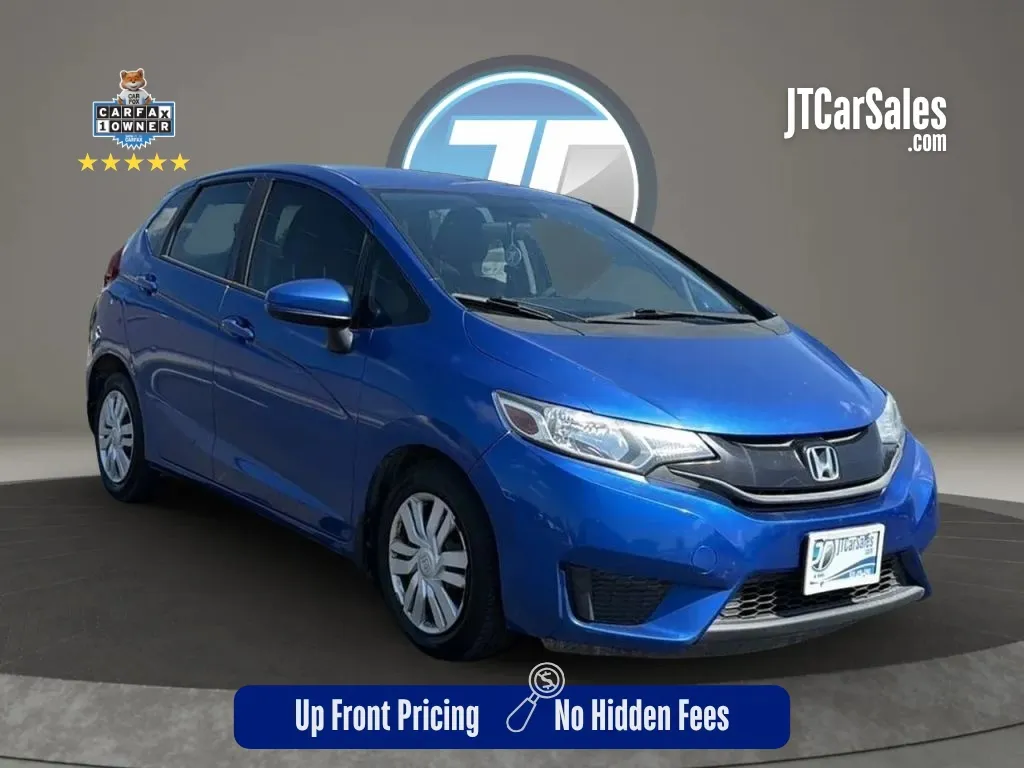 Blue 2015 Honda Fit LX Hatchback 4D for sale in Broken Arrow, OK