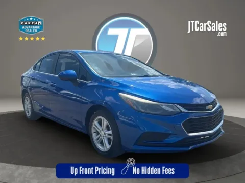 Blue 2016 Chevrolet Cruze LT Sedan 4D for sale in Broken Arrow, OK