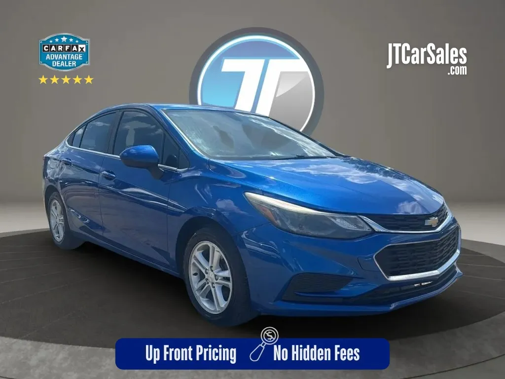 Blue 2016 Chevrolet Cruze LT Sedan 4D for sale in Broken Arrow, OK