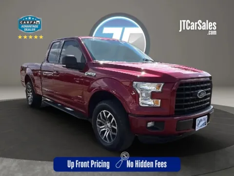 Red 2015 Ford F-150 Super Cab XLT Pickup 4D 6 1/2 ft for sale in Broken Arrow, OK