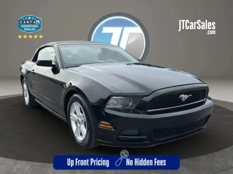 Black 2014 Ford Mustang V6 Convertible 2D for sale in Broken Arrow, OK