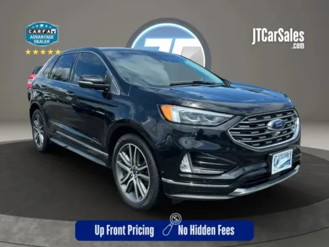 Black 2019 Ford Edge Titanium Sport Utility 4D for sale in Broken Arrow, OK