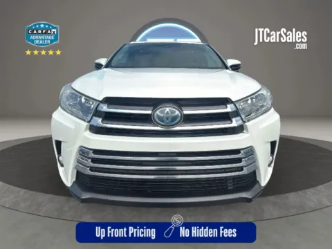 White 2017 Toyota Highlander Hybrid Limited Sport Utility 4D for sale in Broken Arrow, OK