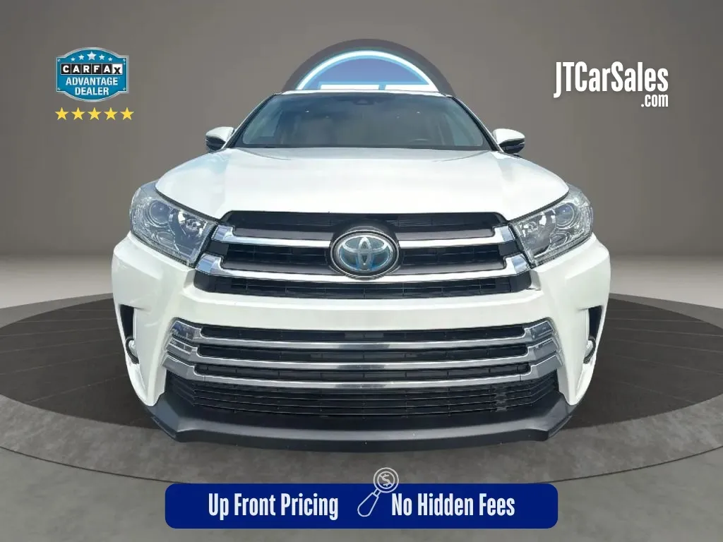 White 2017 Toyota Highlander Hybrid Limited Sport Utility 4D for sale in Broken Arrow, OK