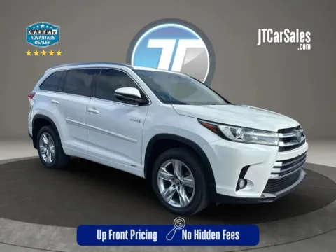 White 2017 Toyota Highlander Hybrid Limited Sport Utility 4D for sale in Broken Arrow, OK