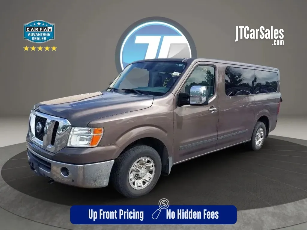 Brown 2018 Nissan NV3500 HD Passenger SL Van 3D for sale in Broken Arrow, OK