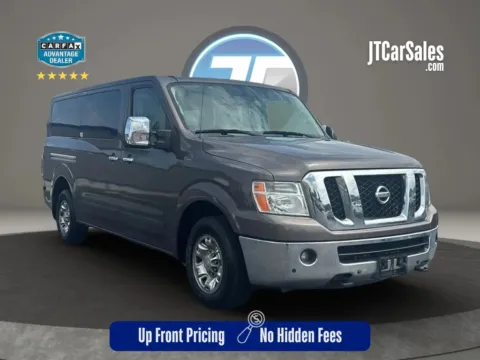 Brown 2018 Nissan NV3500 HD Passenger SL Van 3D for sale in Broken Arrow, OK
