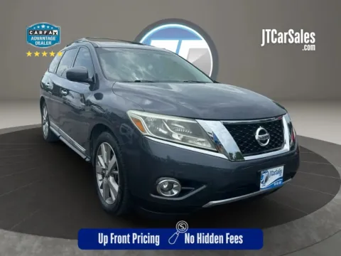 Gray 2014 Nissan Pathfinder Platinum Sport Utility 4D for sale in Broken Arrow, OK