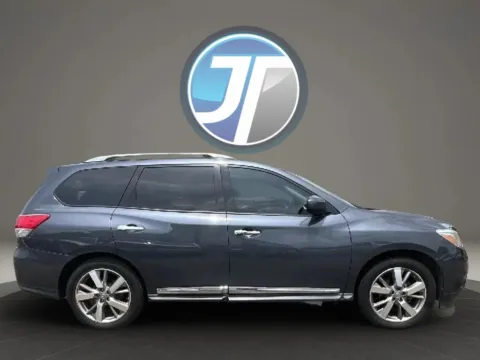 Another view of 2014 Nissan Pathfinder Platinum Sport Utility 4D for sale in Broken Arrow, OK at JT Wholesale Auto, Inc.