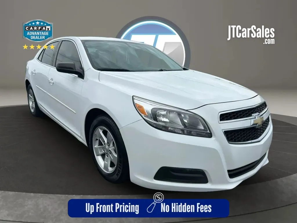 White 2013 Chevrolet Malibu LS Sedan 4D for sale in Broken Arrow, OK