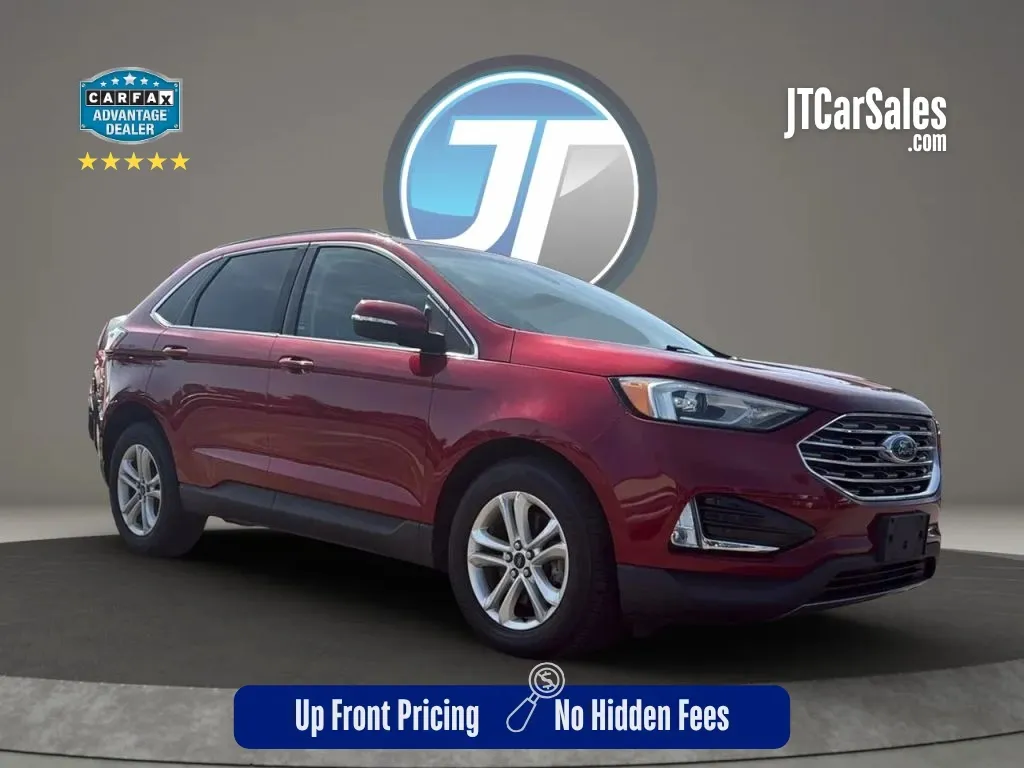 Red 2019 Ford Edge SEL Sport Utility 4D for sale in Broken Arrow, OK