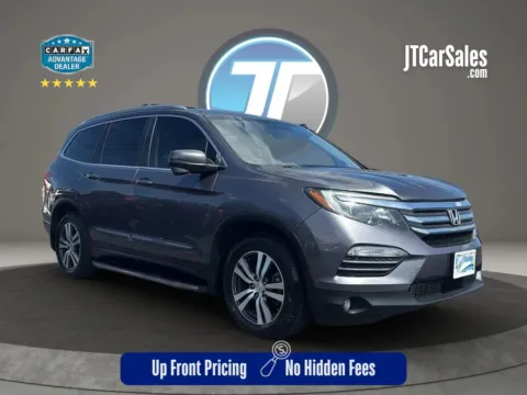Gray 2016 Honda Pilot EX-L Sport Utility 4D for sale in Broken Arrow, OK