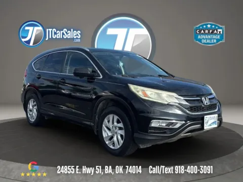 Black 2016 Honda CR-V EX-L Sport Utility 4D for sale in Broken Arrow, OK