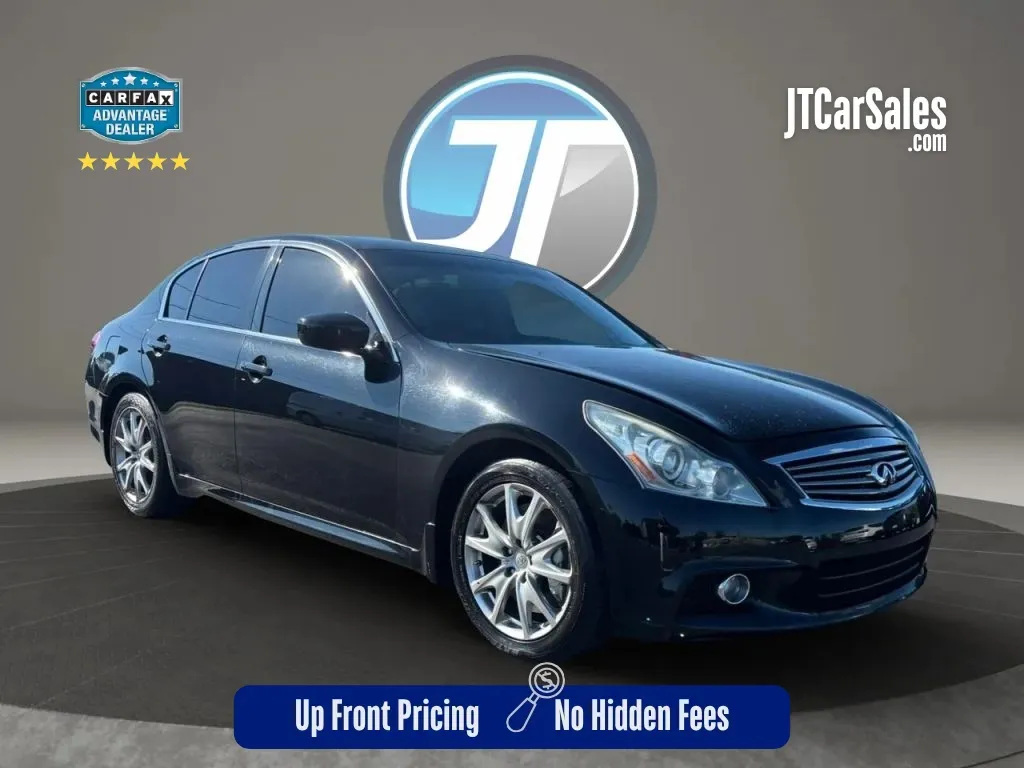 Black 2013 INFINITI G 37 Journey Sedan 4D for sale in Broken Arrow, OK