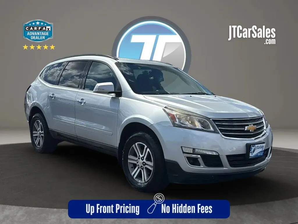 Silver 2017 Chevrolet Traverse LT Sport Utility 4D for sale in Broken Arrow, OK
