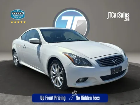White 2013 INFINITI G 37 Journey Coupe 2D for sale in Broken Arrow, OK