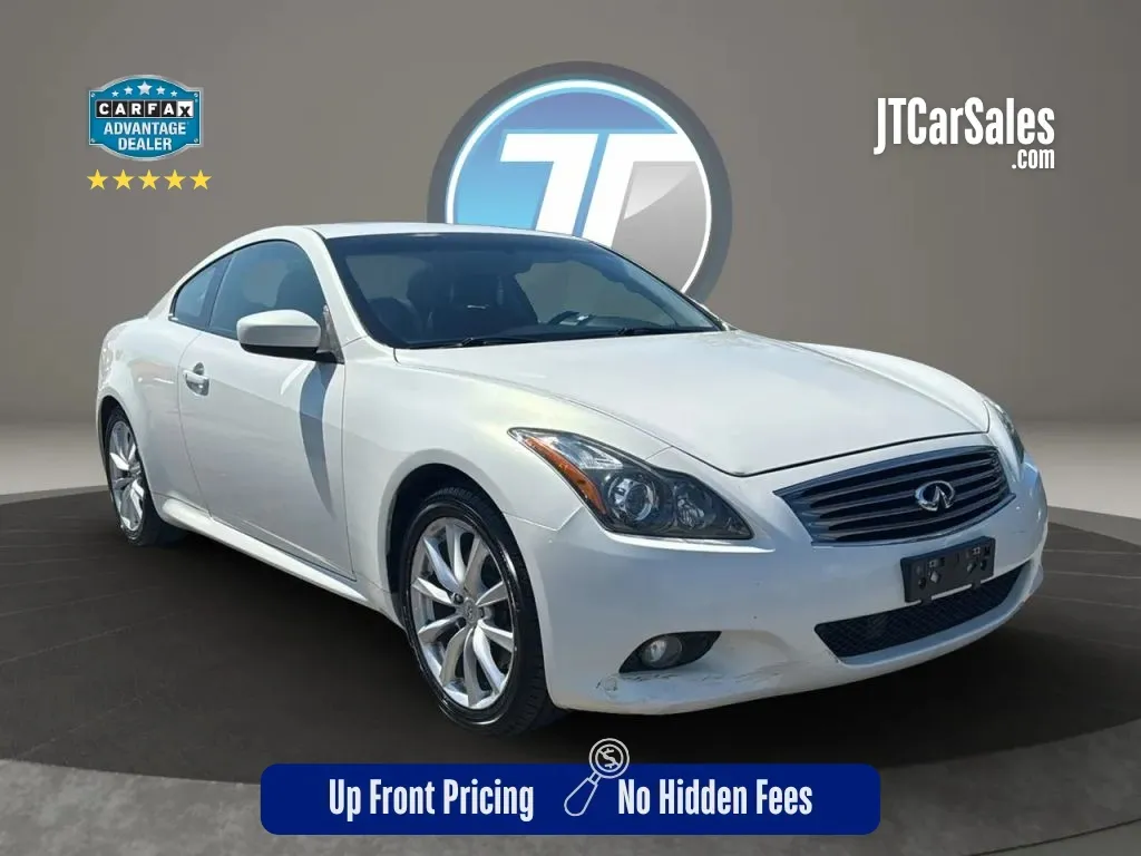 White 2013 INFINITI G 37 Journey Coupe 2D for sale in Broken Arrow, OK