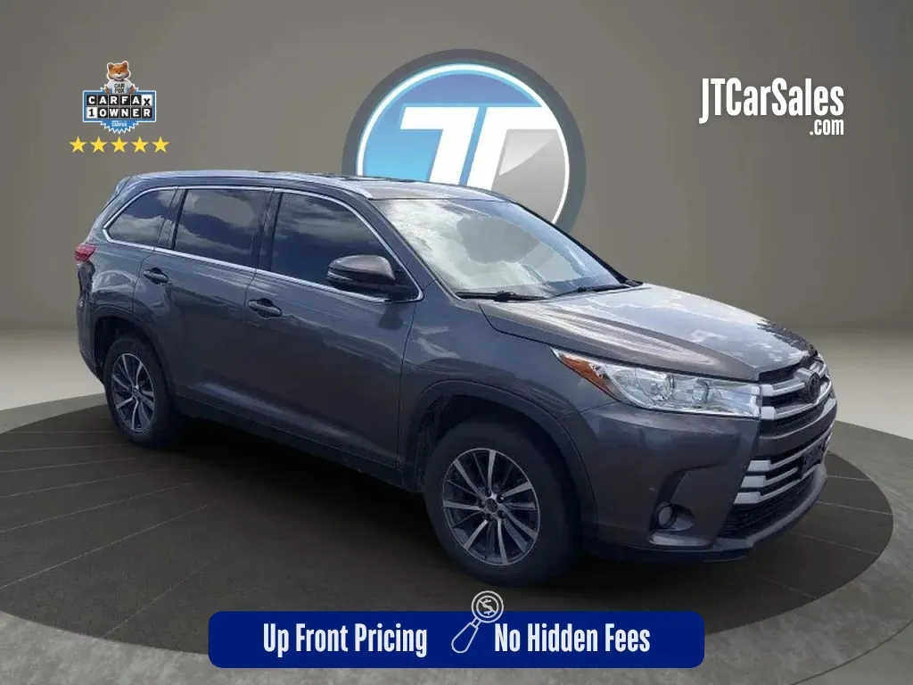 Gray 2019 Toyota Highlander XLE Sport Utility 4D for sale in Broken Arrow, OK