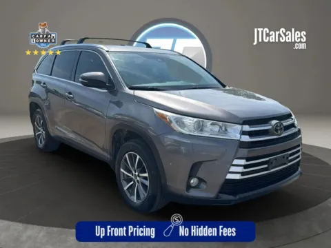 Gray 2019 Toyota Highlander XLE Sport Utility 4D for sale in Broken Arrow, OK