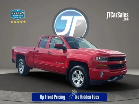 Red 2017 Chevrolet Silverado 1500 Double Cab Z71 LT Pickup 4D 6 1/2 ft for sale in Broken Arrow, OK