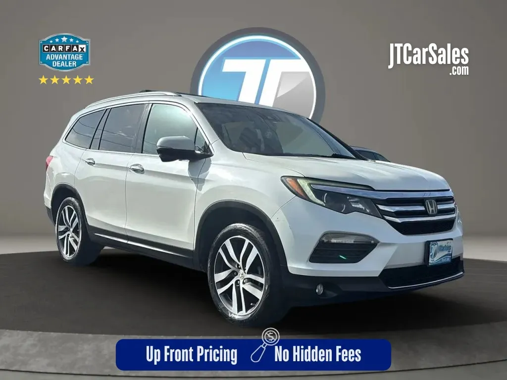 White 2016 Honda Pilot Touring Sport Utility 4D for sale in Broken Arrow, OK