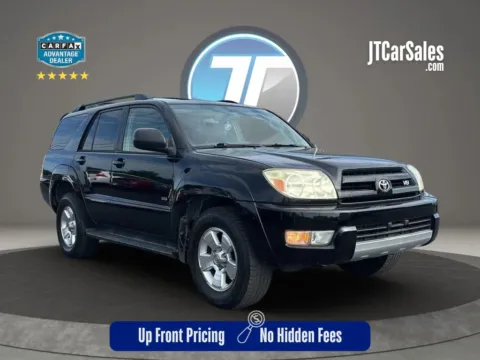Black 2004 Toyota 4Runner SR5 Sport Utility 4D for sale in Broken Arrow, OK
