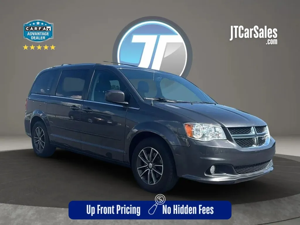 Gray 2017 Dodge Grand Caravan Passenger SXT Minivan 4D for sale in Broken Arrow, OK