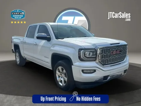 White 2016 GMC Sierra 1500 Crew Cab Denali Pickup 4D 5 3/4 ft for sale in Broken Arrow, OK