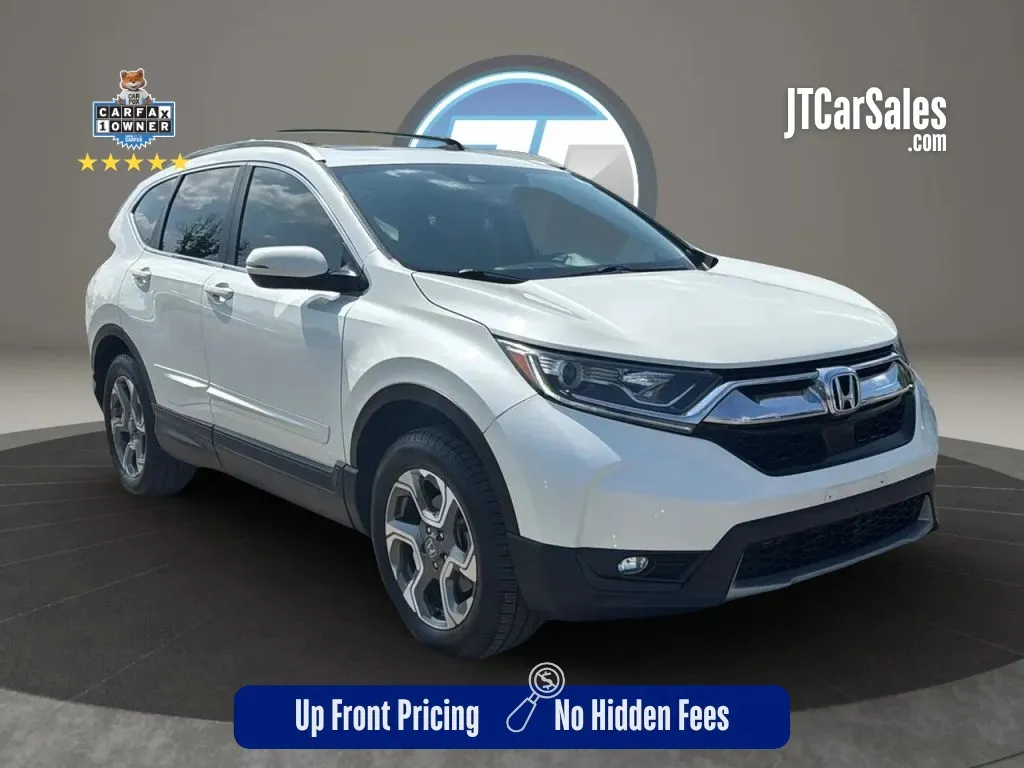 White 2017 Honda CR-V EX-L Sport Utility 4D for sale in Broken Arrow, OK