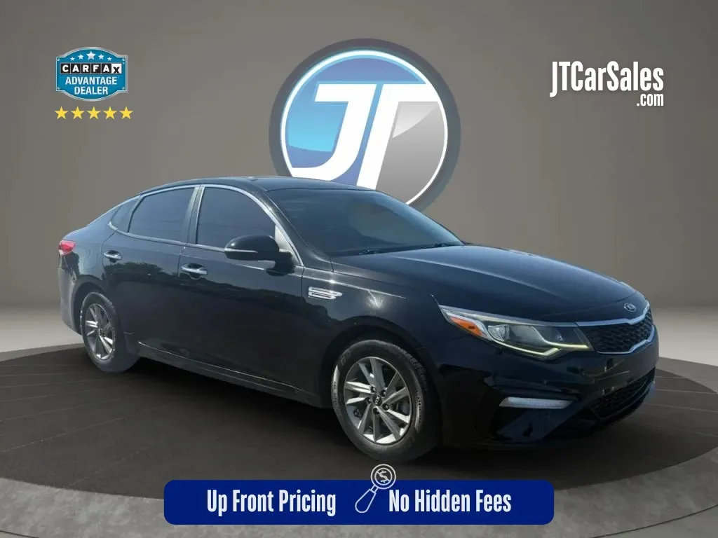 Black 2019 Kia Optima LX Sedan 4D for sale in Broken Arrow, OK